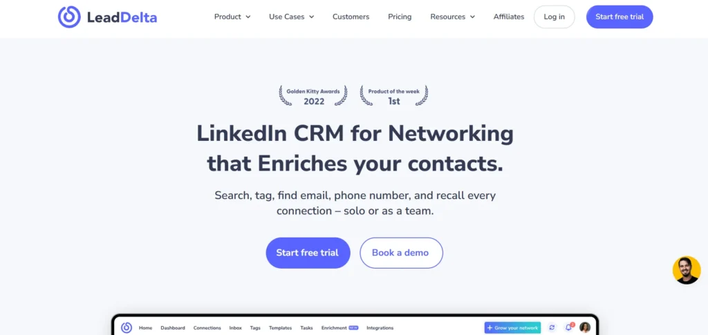 LinkedIn Marketing Tool  - LeadDelta