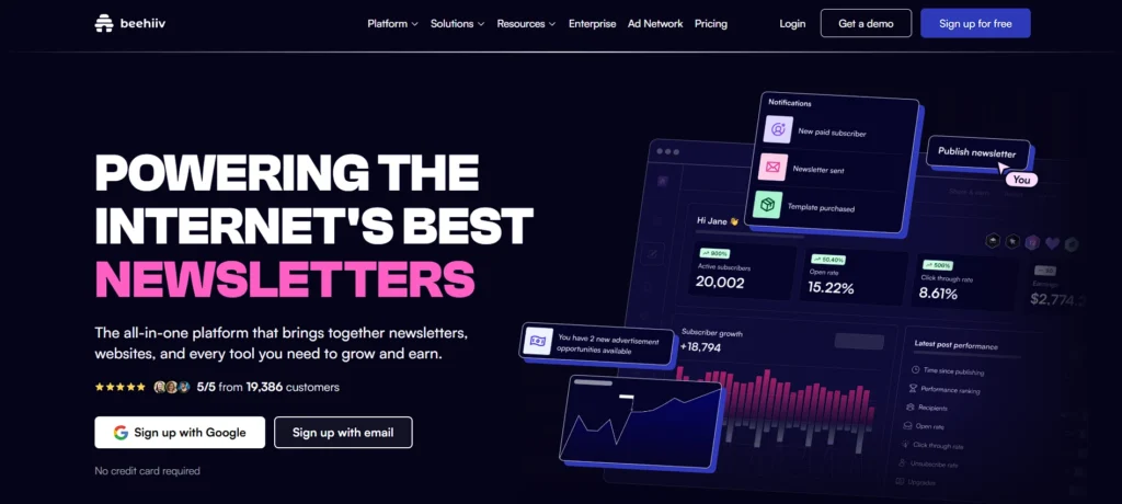 email marketing tool - Beehive