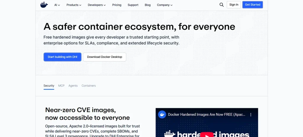 application deployment tool - Docker