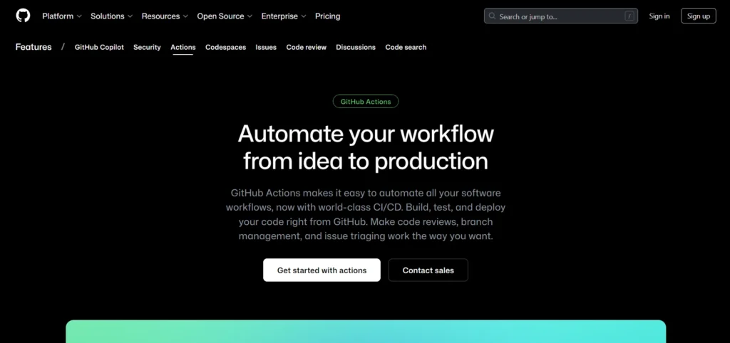 CI/CD Tool - GitHub Actions