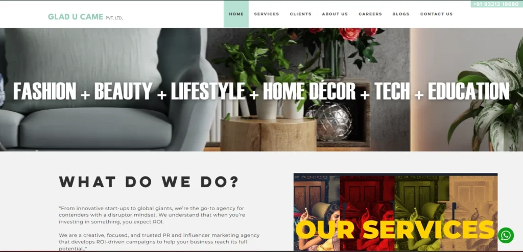 PR Agency in Mumbai - Glad You Came