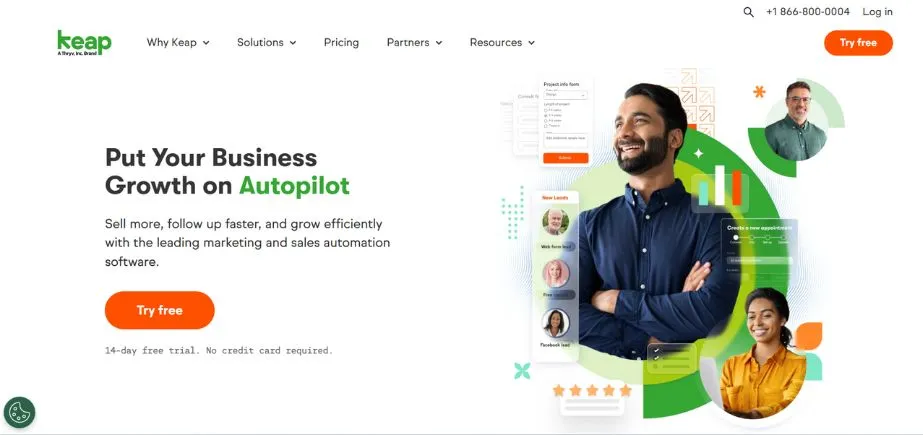 Keap - client management apps