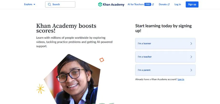 Khan Academy - Homeworkify Alternatives