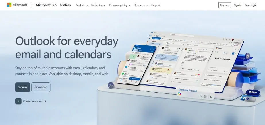 Outlook.com - Email Providers