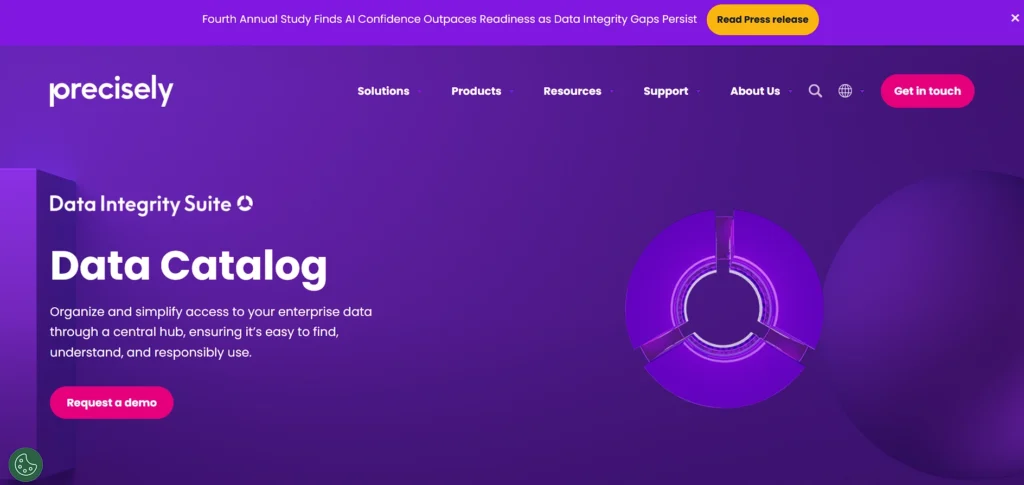 data asset management tool - Precisely Data Catalog