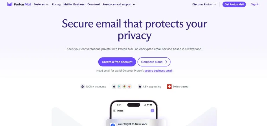 Proton Mail - Email Providers