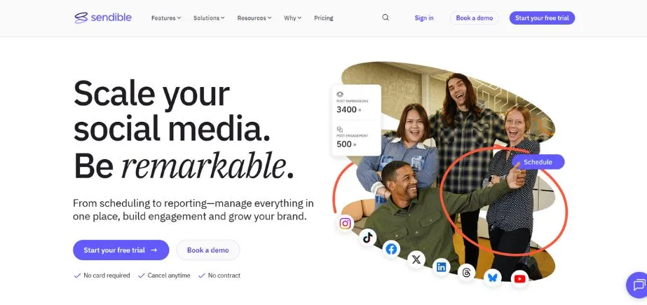 Sendible - Hootsuite Alternatives