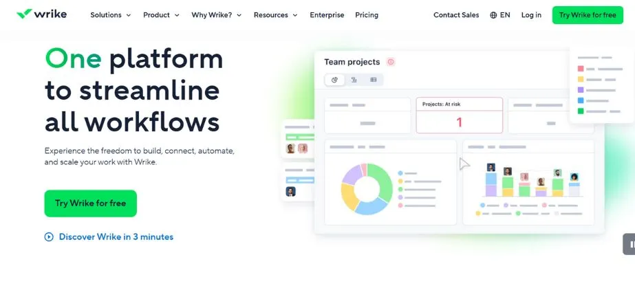 Wrike - client management apps