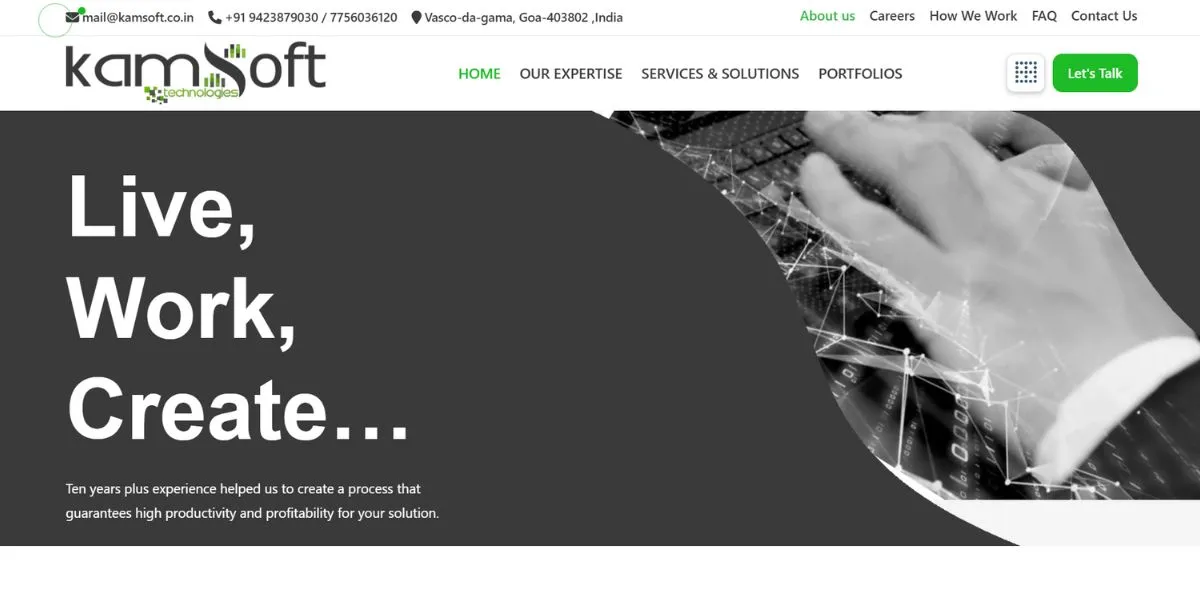 kamsoft - IT Companies in Goa