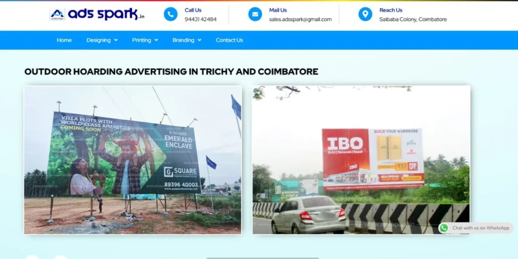 Ads Spark - Advertising Agencies in Coimbatore