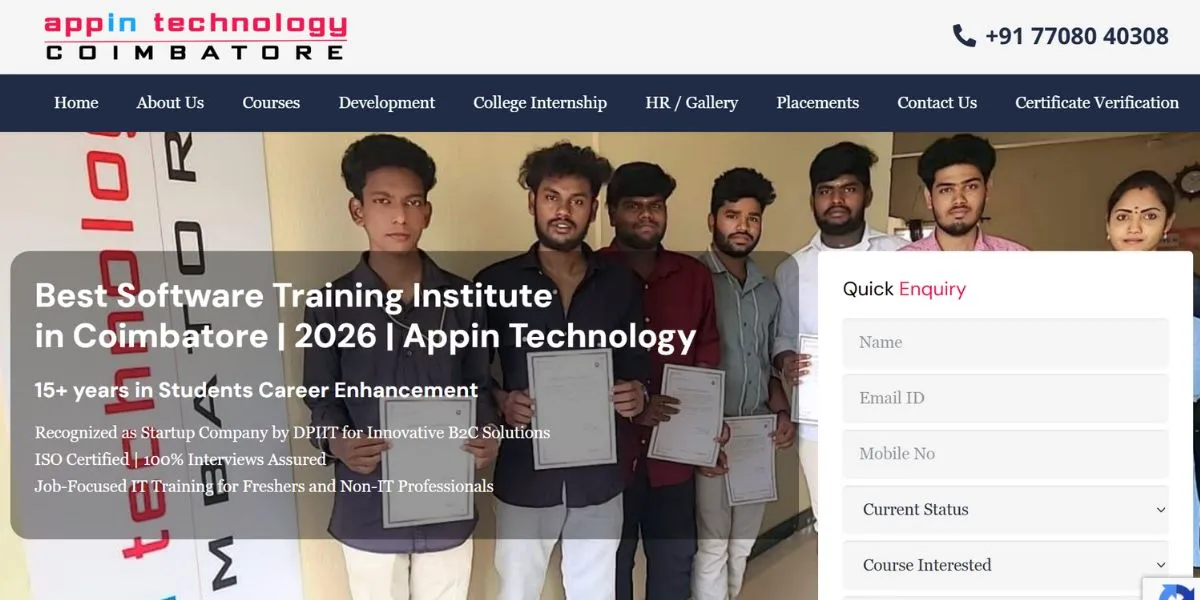Appin Technology - Cyber Security Courses in Coimbatore