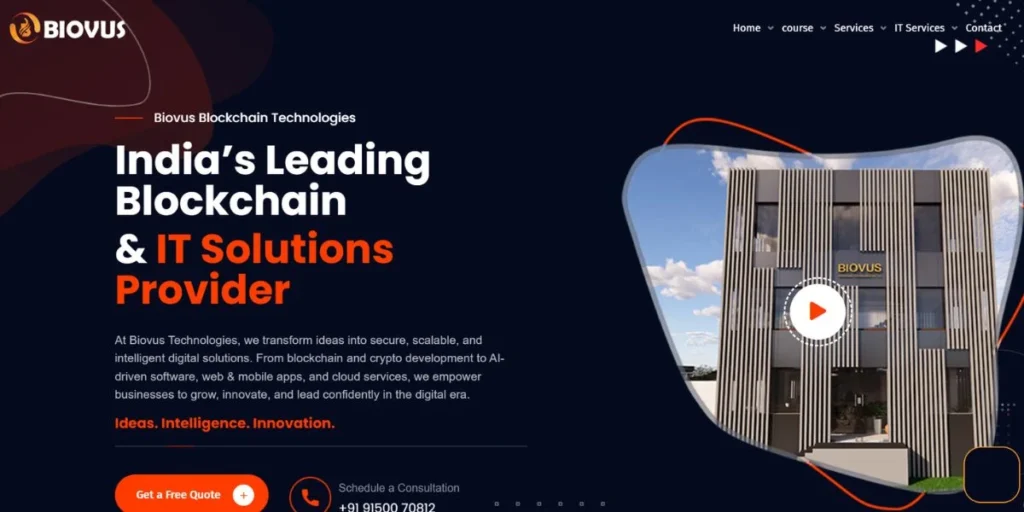 Biovus Blockchain Technology - IT Companies in Salem