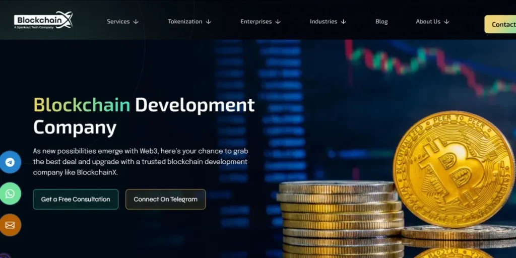 BlockchainX - Product Based Companies in Coimbatore