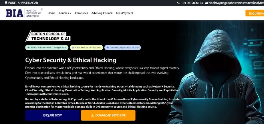 Boston Institute of Analytics - Cyber Security Courses in Pune