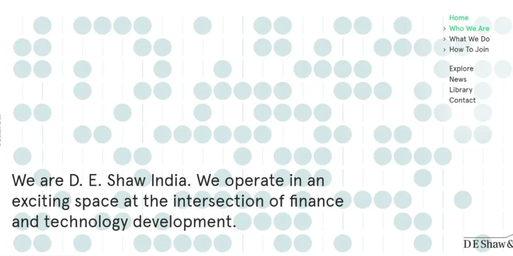 DE Shaw & Co - IT Companies in Hyderabad