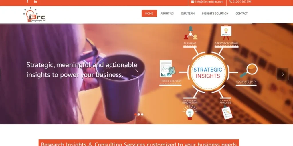 I3RC Insights - Market Research Companies in Noida