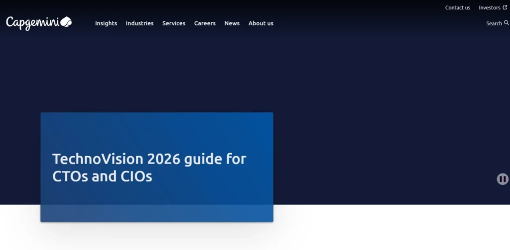 IT Companies in Thane - Capgemini