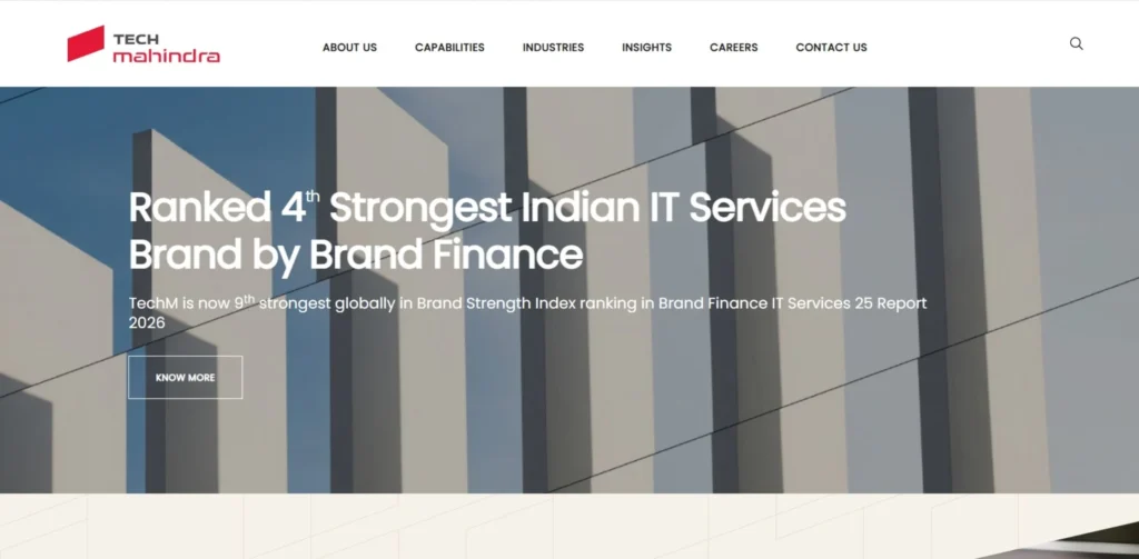 IT Companies in Thane - Tech Mahindra