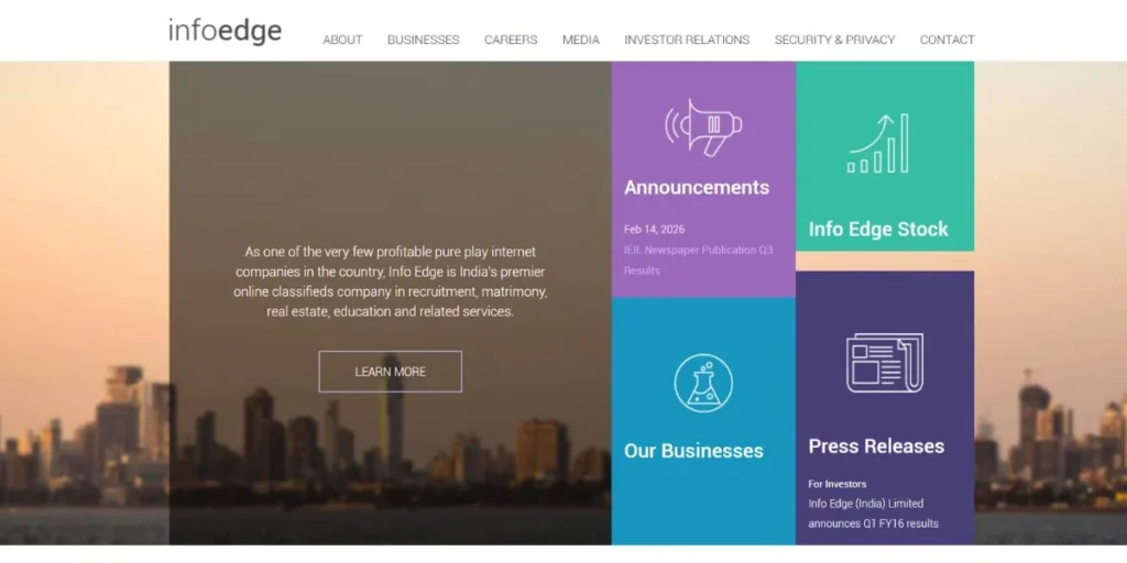 Infoedge India - IT Companies in India