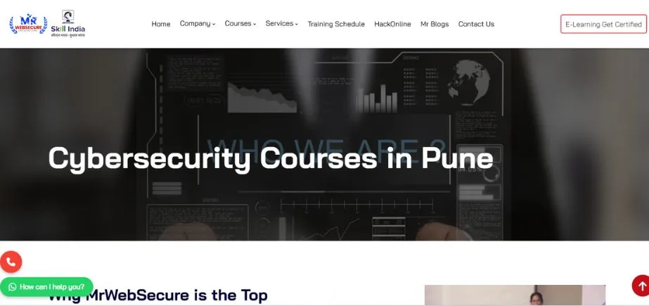MrWebSecure - Cyber Security Courses in Pune