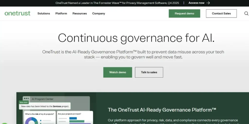 OneTrust - Vendor Risk Management Platforms