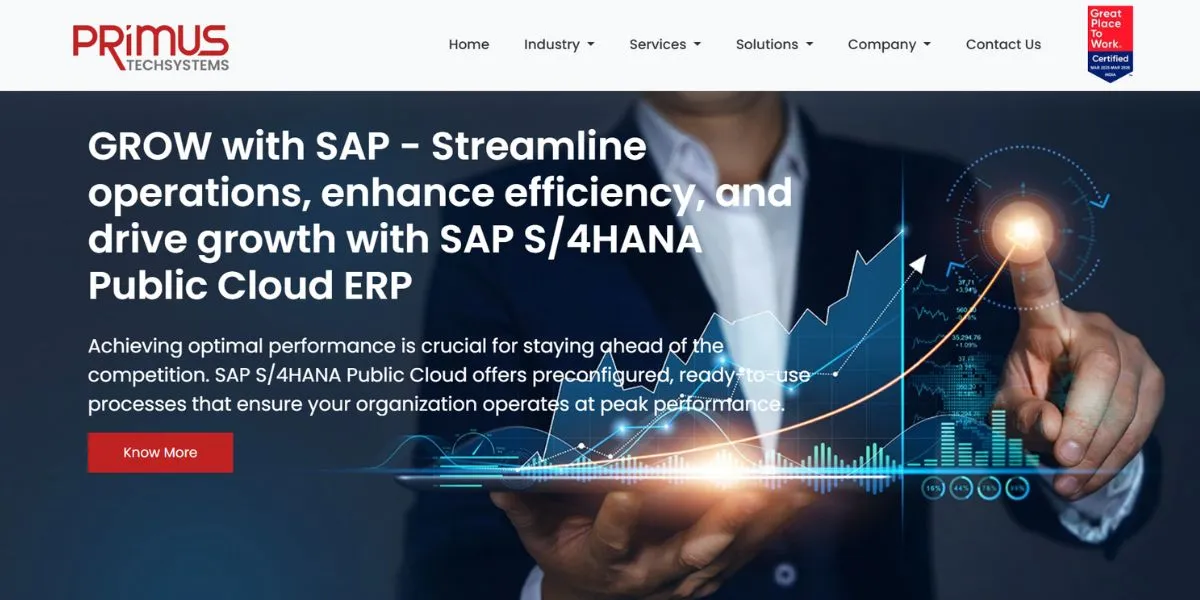 Primus Tech Systems - IT Companies in Kharadi