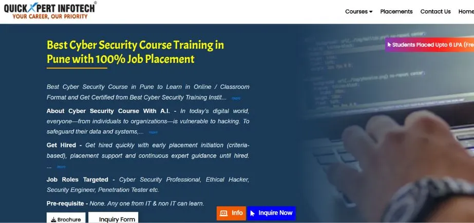 QuickXpert Infotech - Cyber Security Courses in Pune