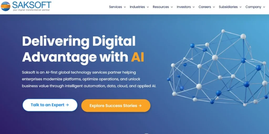 Saksoft - IT Companies in India