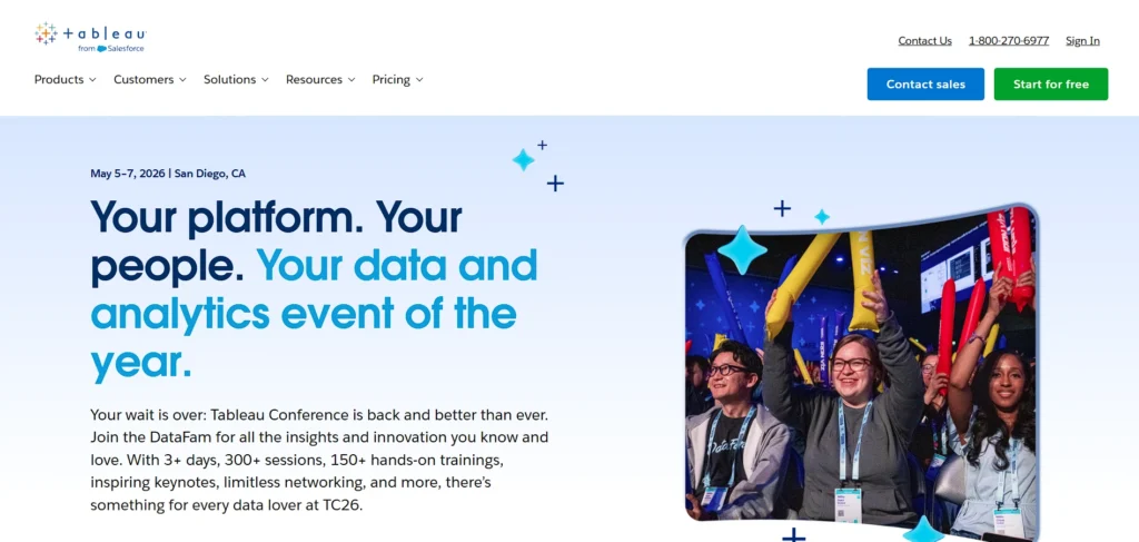 ai tool for business - Tableau with AI