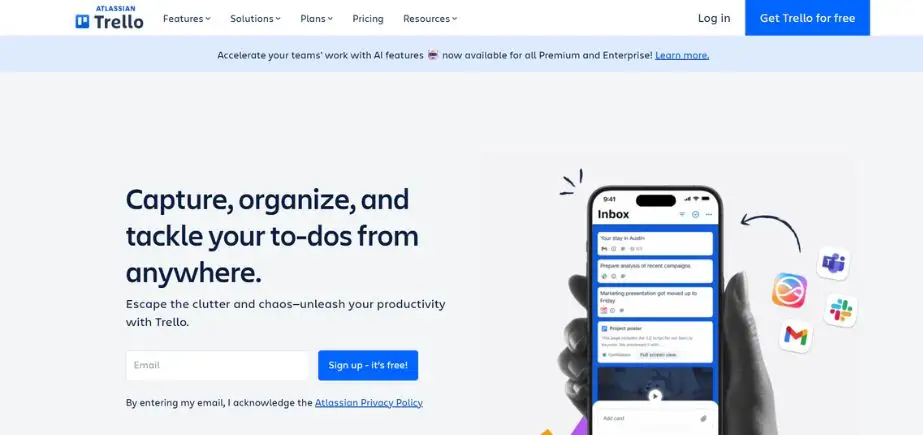 Scrum Tools - trello