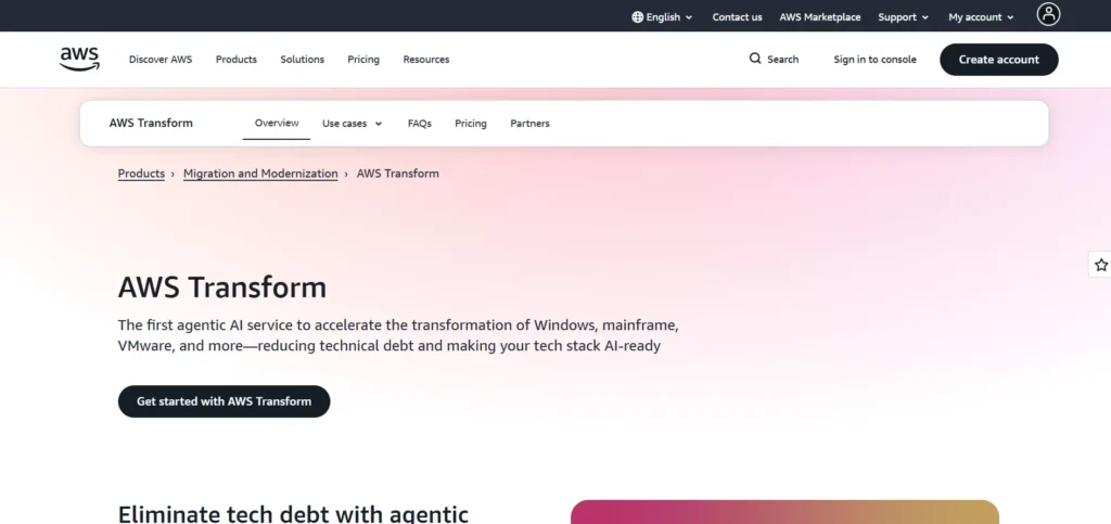 AWS Migration Hub -Cloud Migration Tool