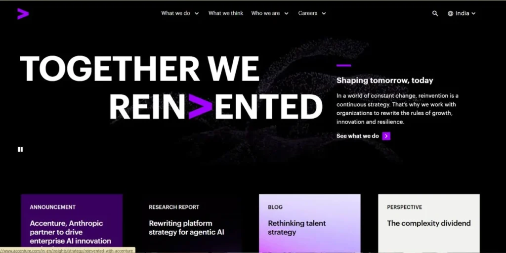 Accenture - MNC Companies in Hyderabad