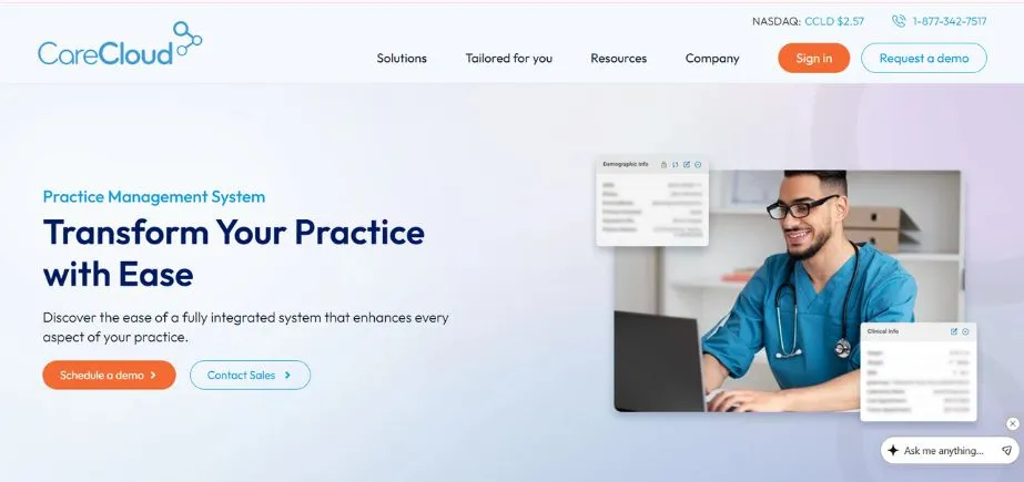 CareCloud Central - Medical Billing Software