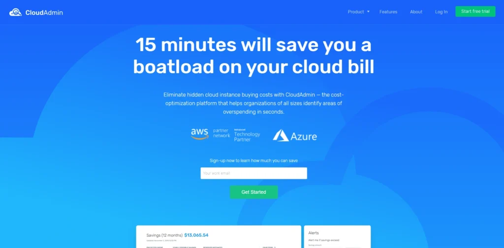 Cloud Cost Management Tools-CloudAdmin