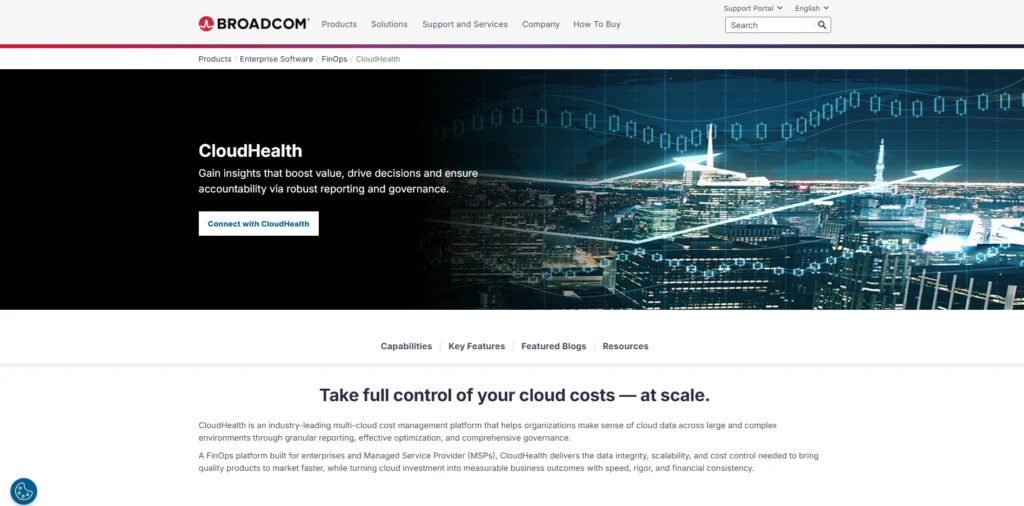 Cloud cost management tools-CloudHealth by VMware