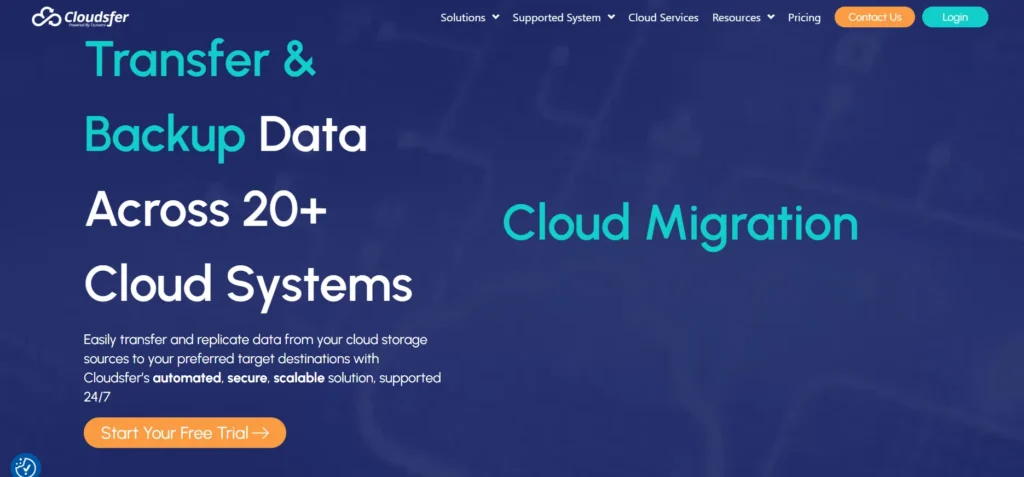 Cloudsfer - Cloud Migration Tool