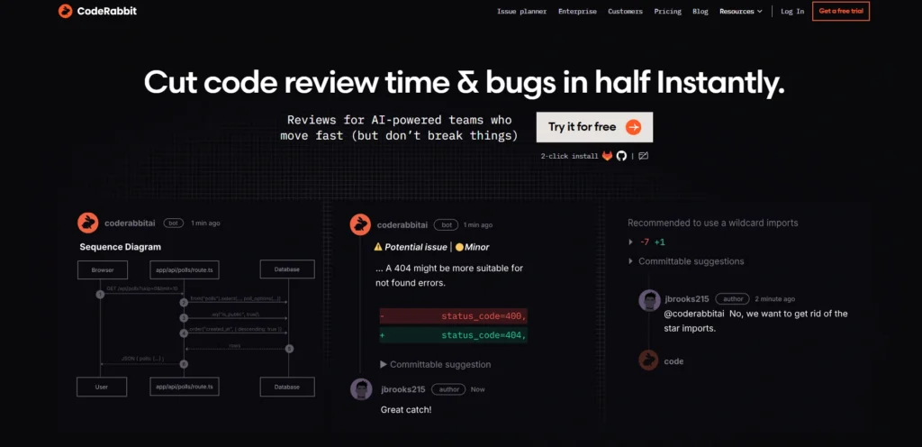 AI coding tools-CodeRabbit