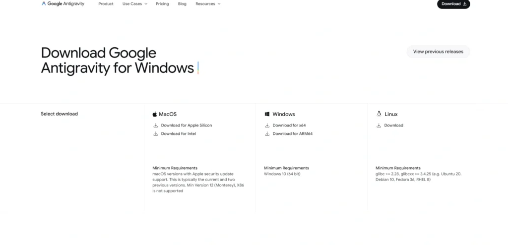 AI coding tools-Google Antigravity