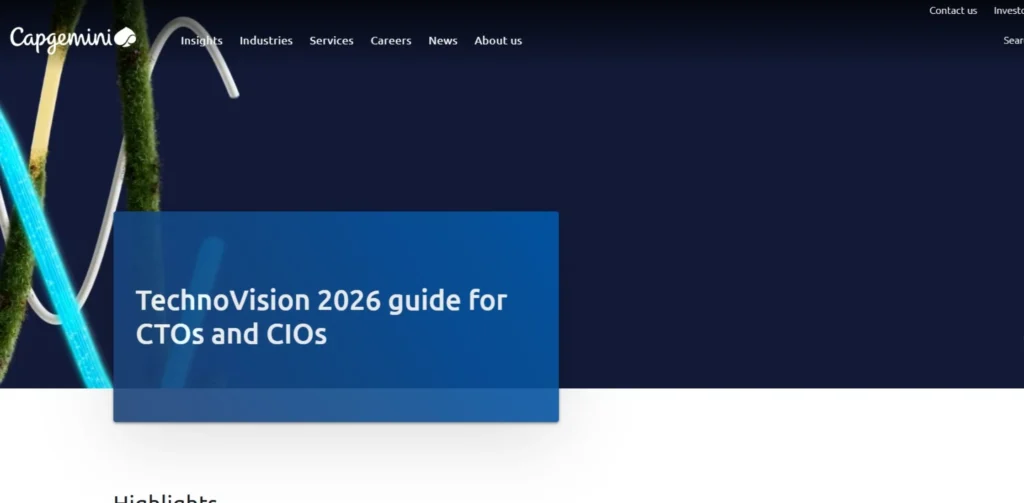 IT Companies in Trichy - Capgemini Trichy