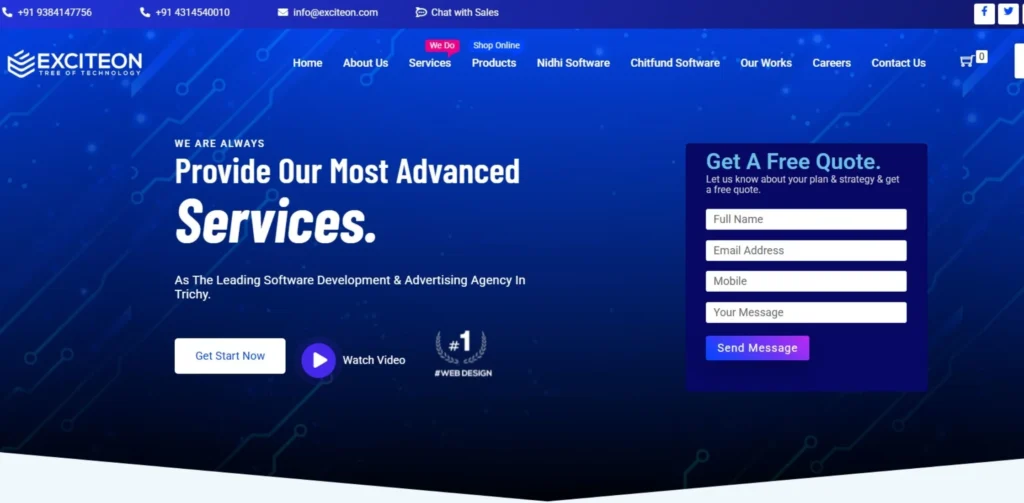 IT Companies in Trichy - Exciteon