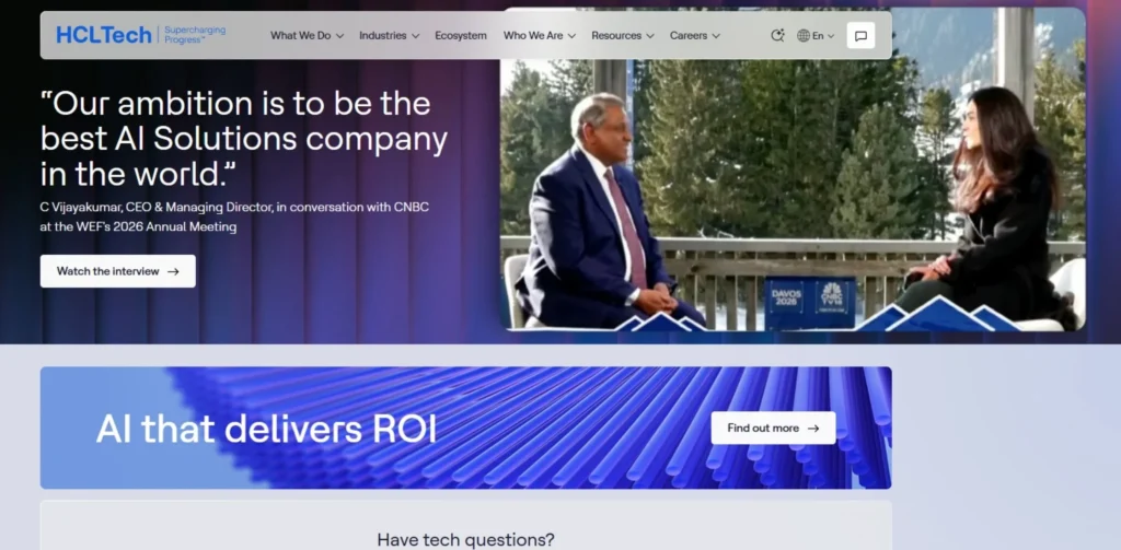 IT Companies in Trichy - HCL Technologies