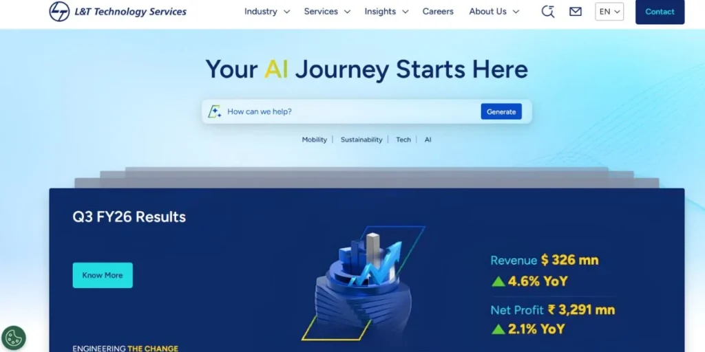 L&T Technology Services - IT Companies in Mumbai