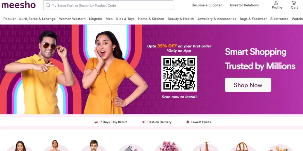 Meesho - Product Based Companies in India