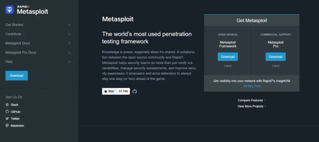 Metasploit Framework- Open Source Cybersecurity Tool