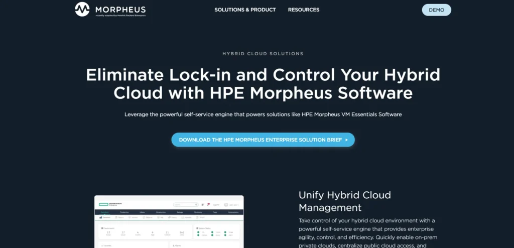 Morpheus Data - Cloud Migration Tool