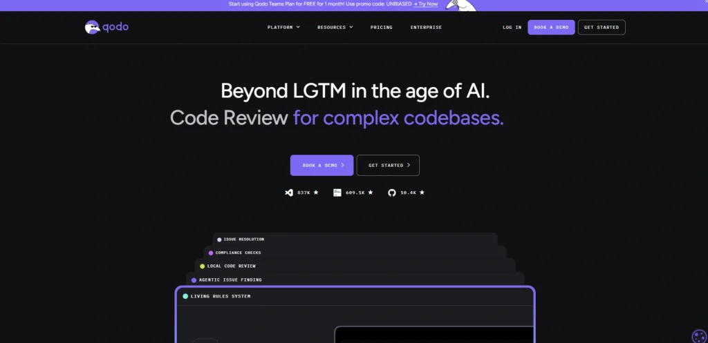 AI coding tools-Qodo 