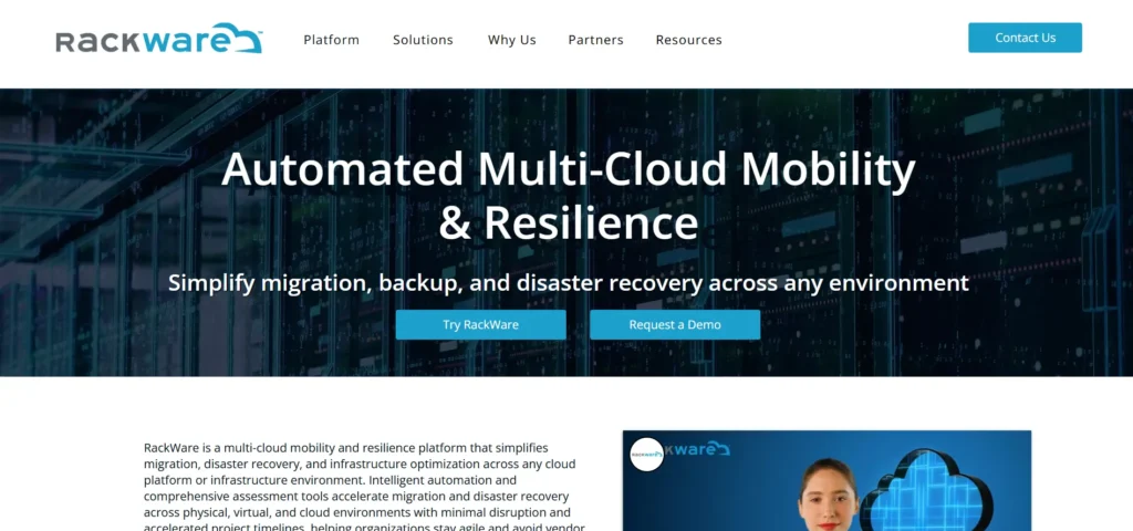 RackWare Management Module (RMM) - Cloud Migration Tool