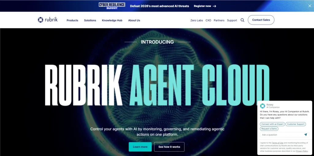 Data Replication Software-Rubrik