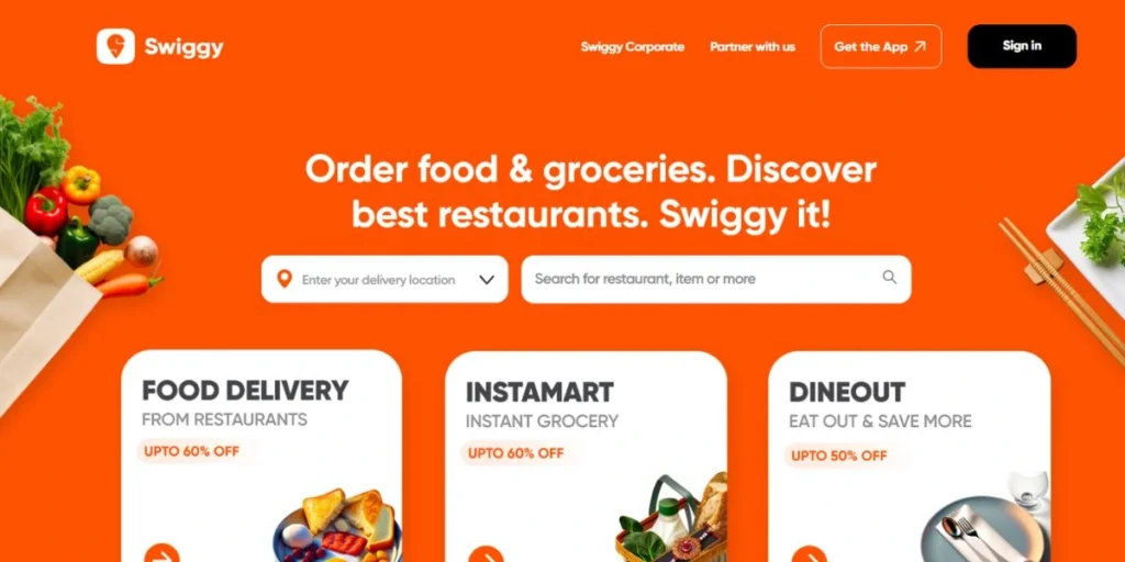 Swiggy - Product Based Companies in India