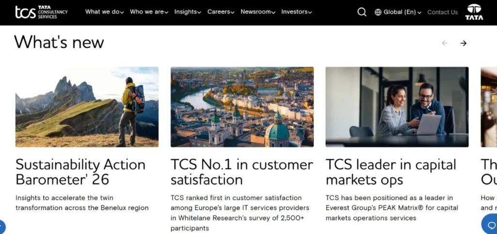 TCS (Tata Consultancy Services) - MNC Companies in Hyderabad